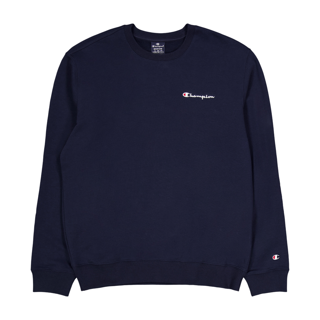 Navy blue champion crew neck shop