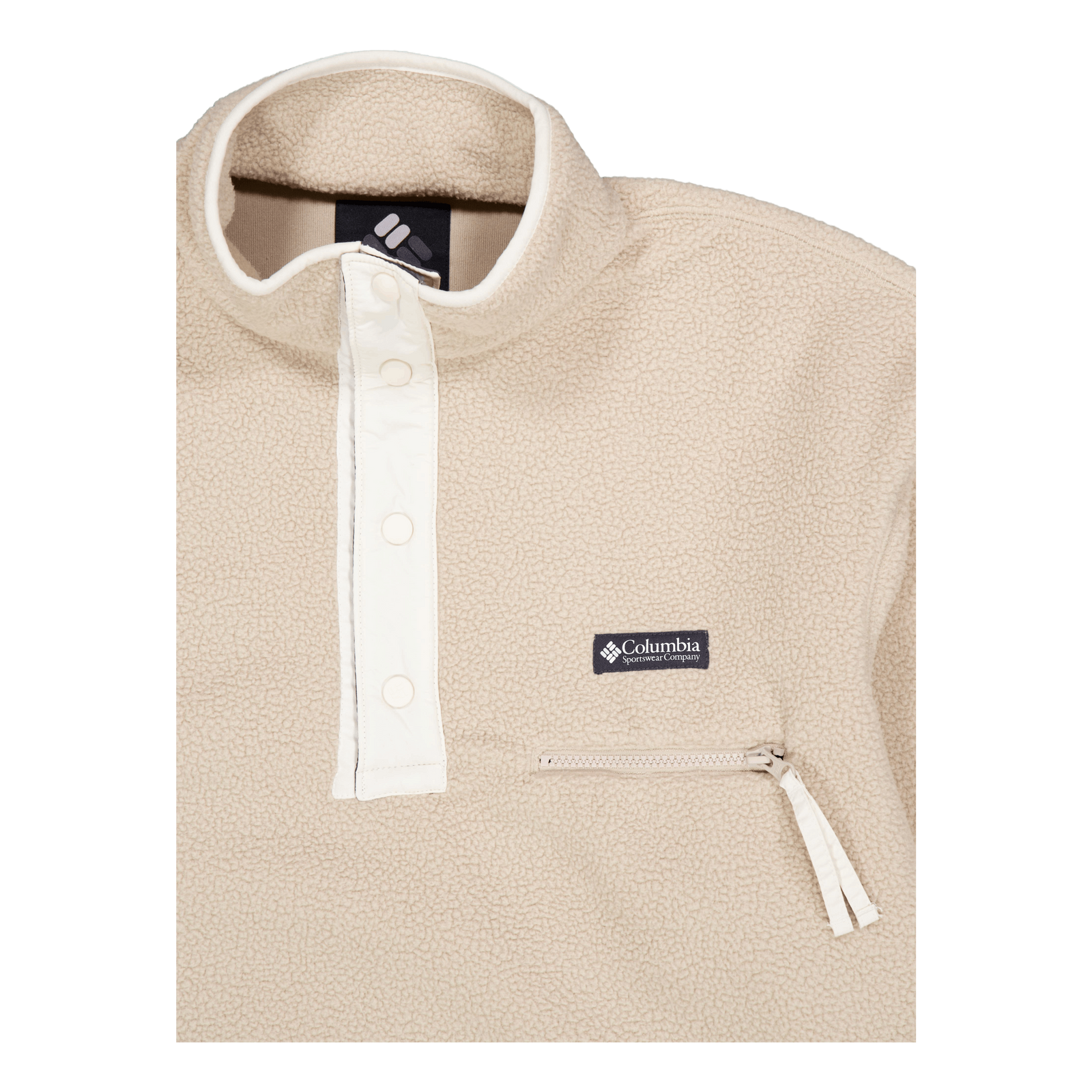 Helvetia™ Half Snap Fleece Ancient Fossil