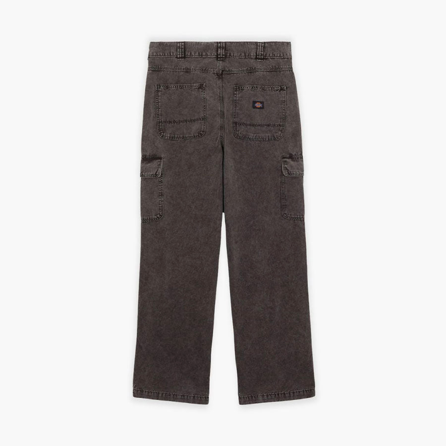 Newington Pant Dble Dye/acid Wash Black