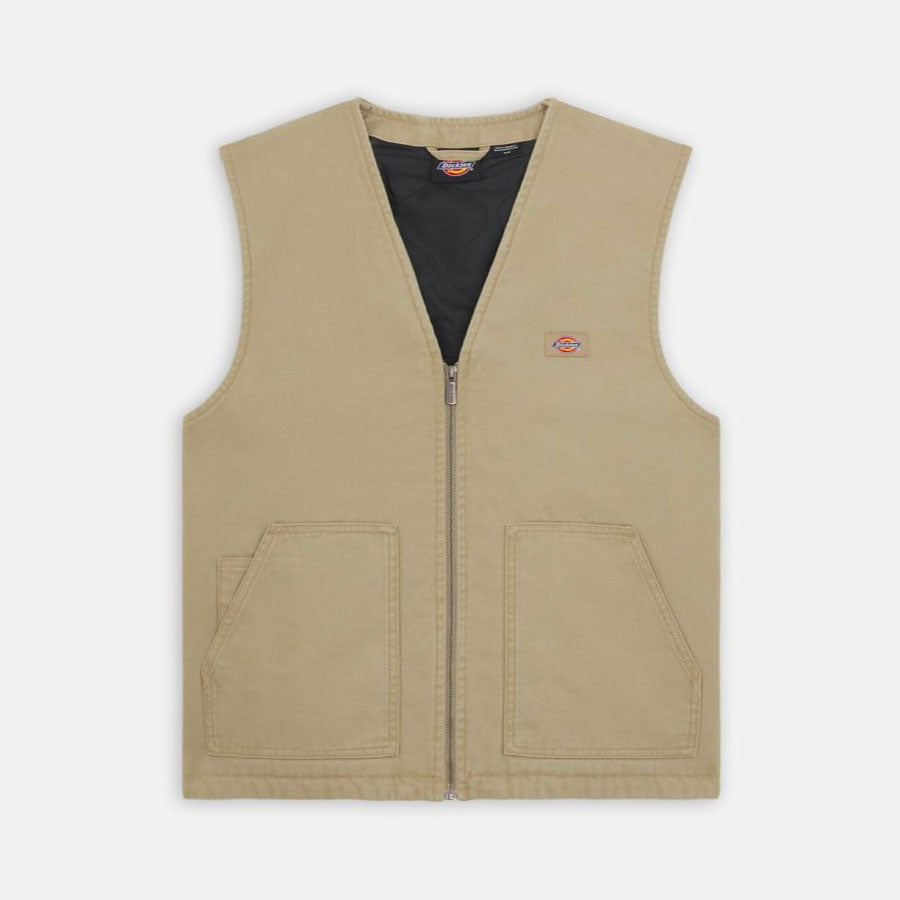 Duck Canvas S/mmr Vest Sw Desert Sand