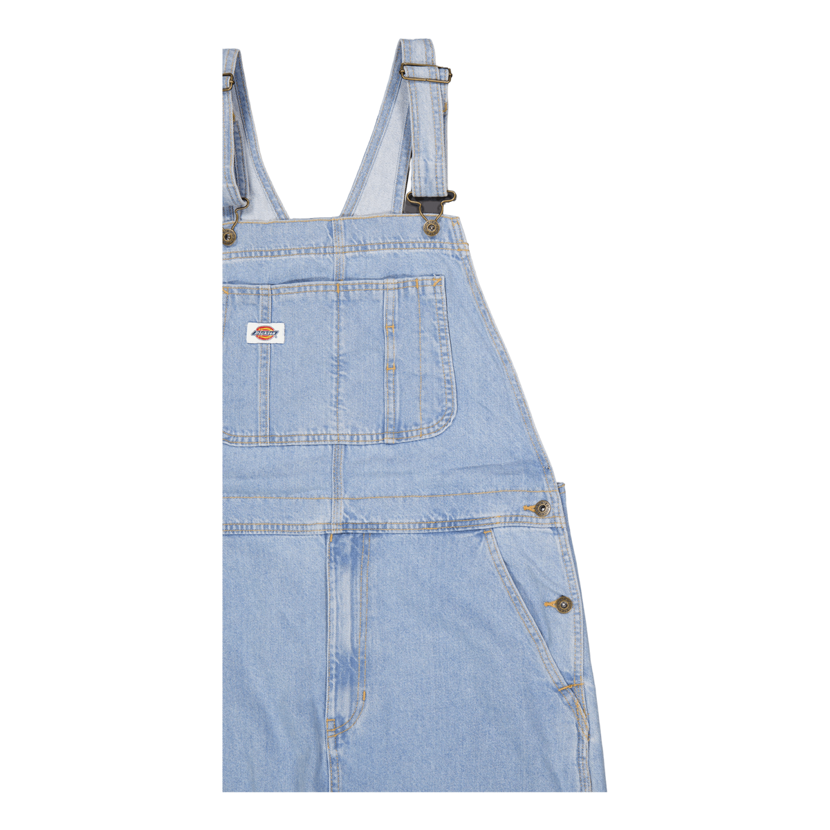 Dickies Classic Denm Bib Vintage Aged Blue