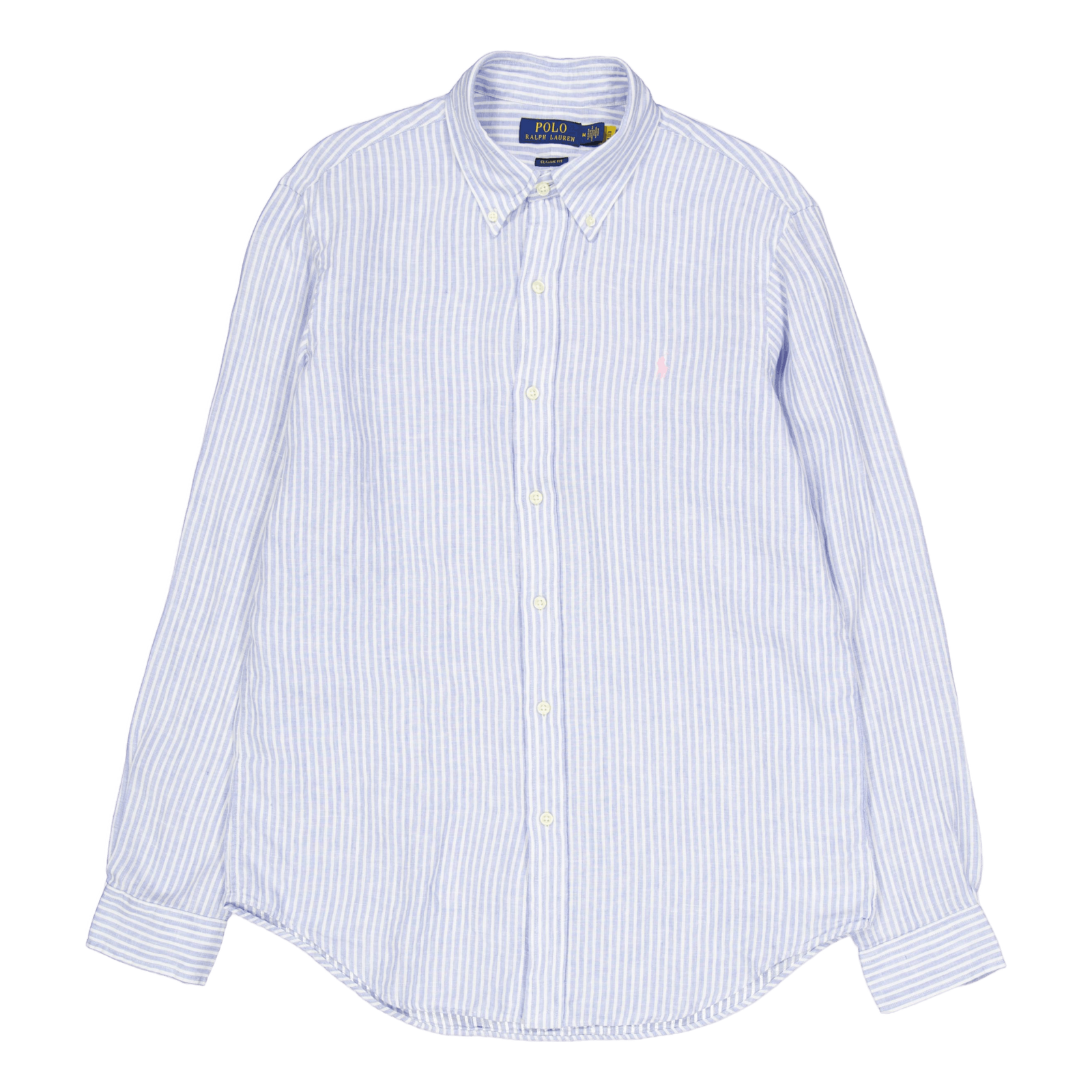 Classic Fit Striped Shirt Blue / White