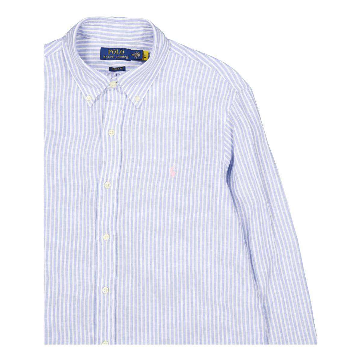 Classic Fit Striped Shirt Blue / White