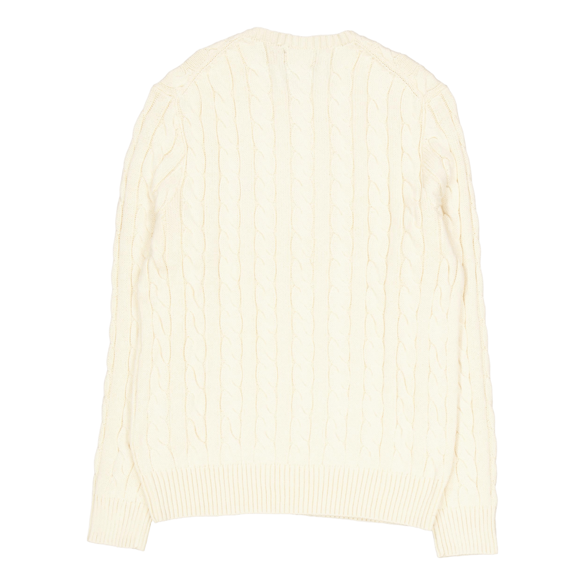 Cable-Knit Cotton Sweater Andover Cream