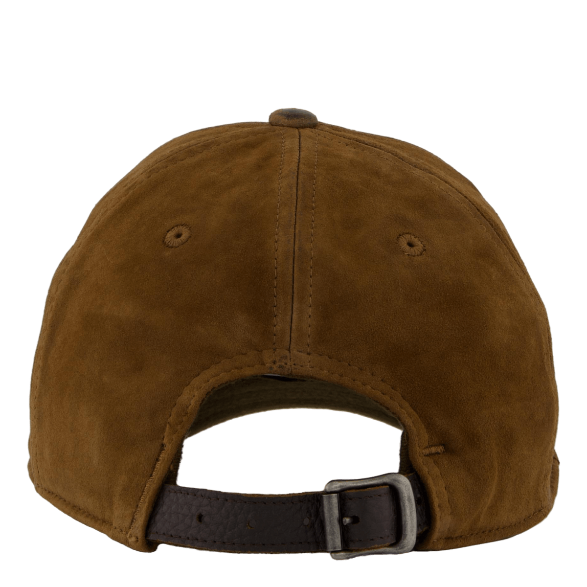 Suede Ball Cap Smith Brown