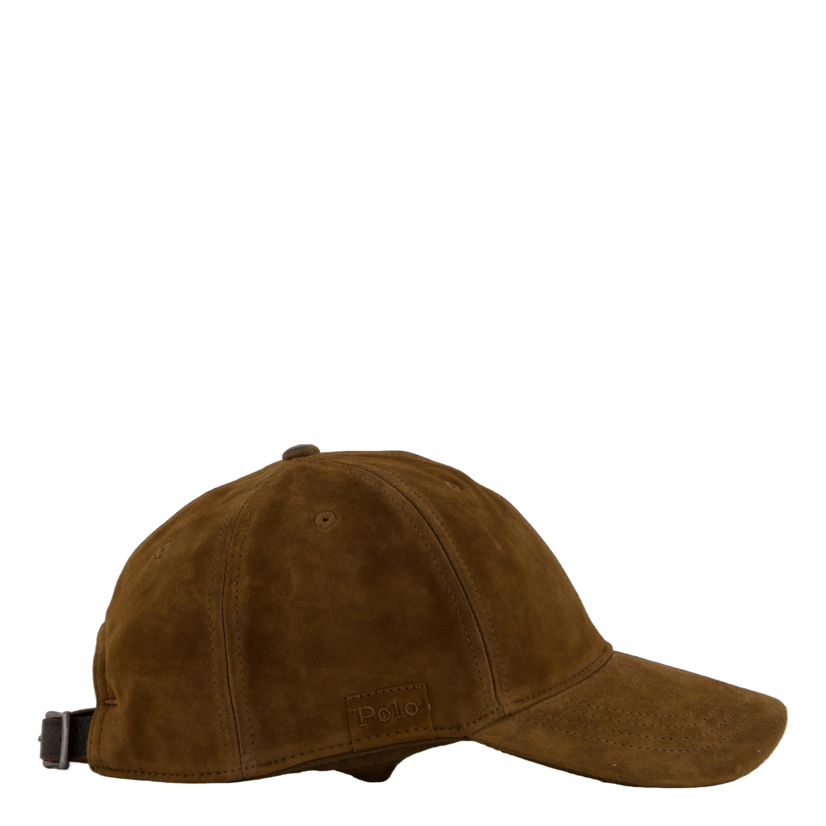 Suede Ball Cap Smith Brown