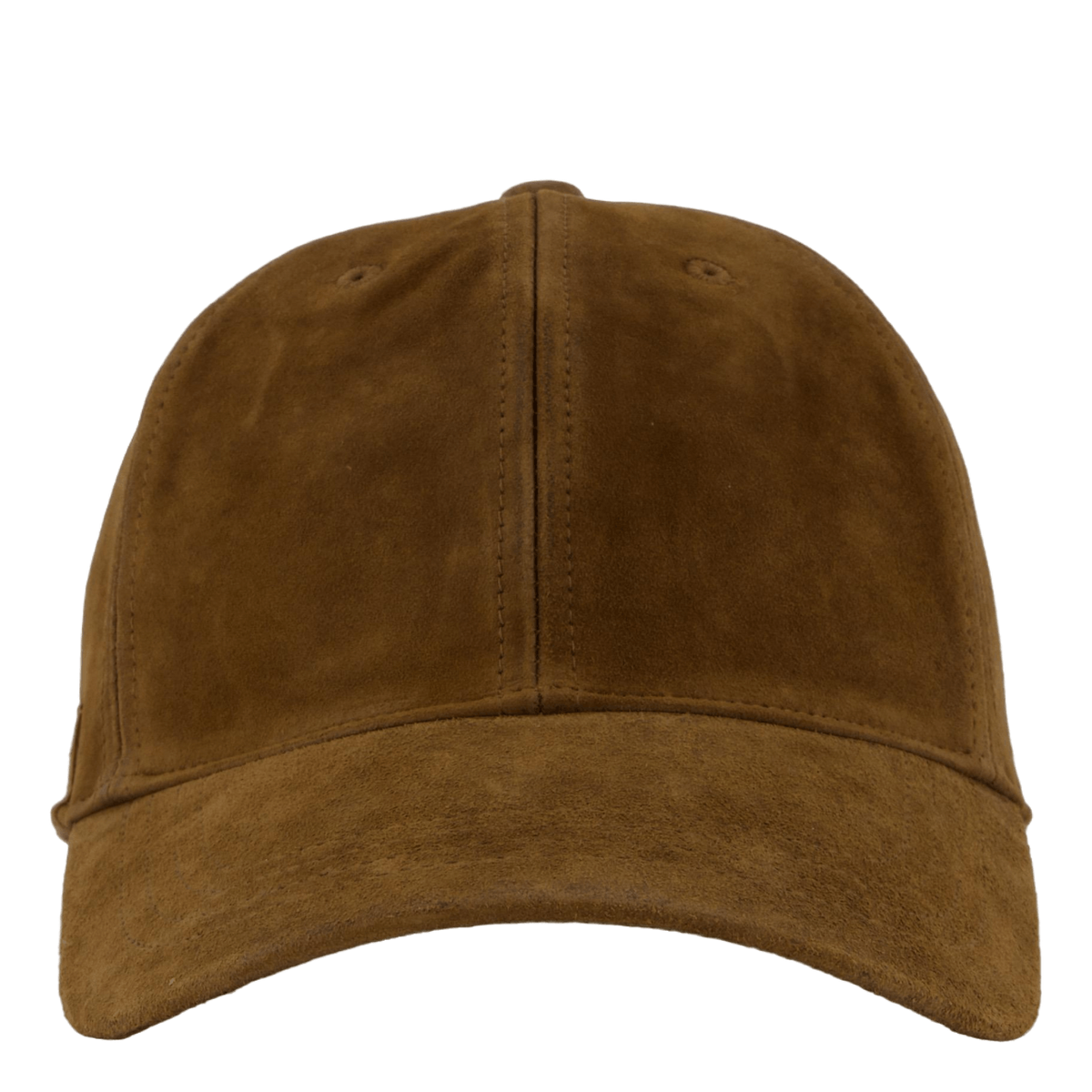 Suede Ball Cap Smith Brown