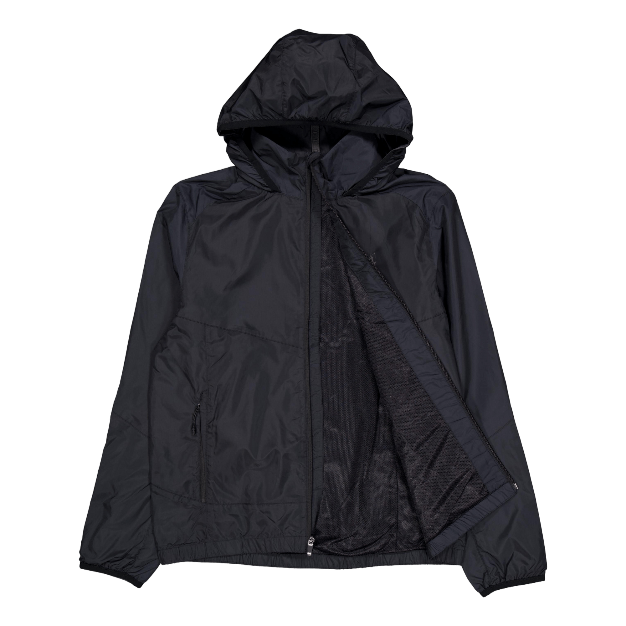 Water-Repellent Ripstop Jacket Polo Black