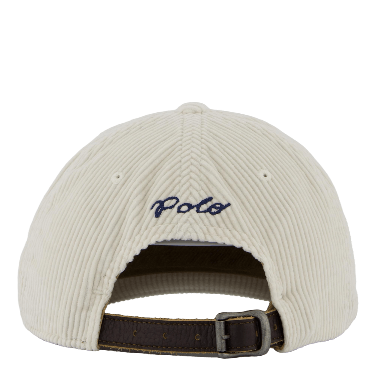 Logo-Patch Corduroy Ball Cap Antique Cream
