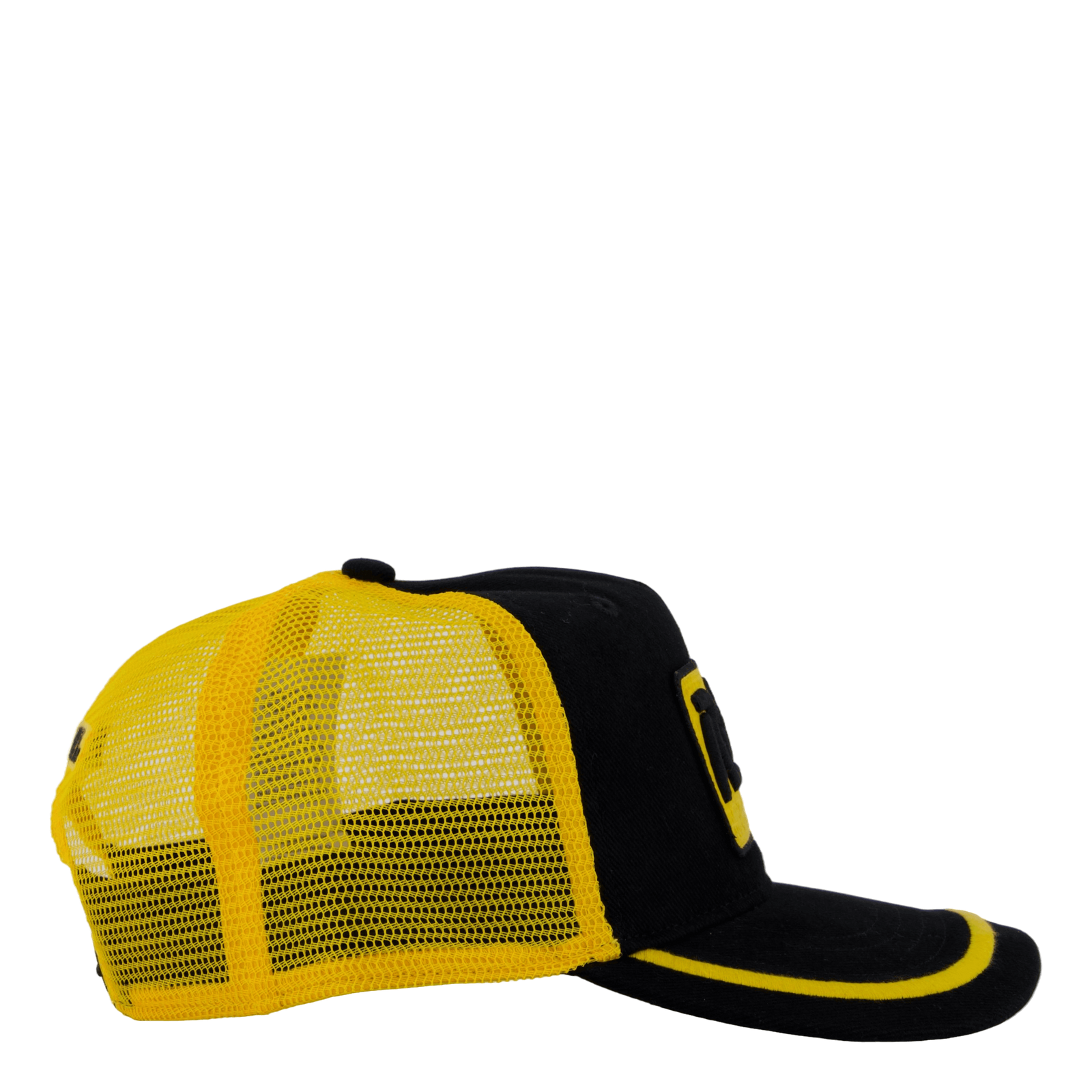 Racing-Patch Twill Trucker Cap Polo Black Multi