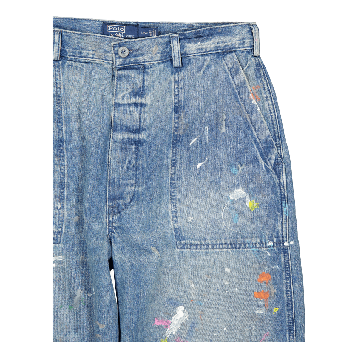 Naval-Inspired Distressed Jean Malta