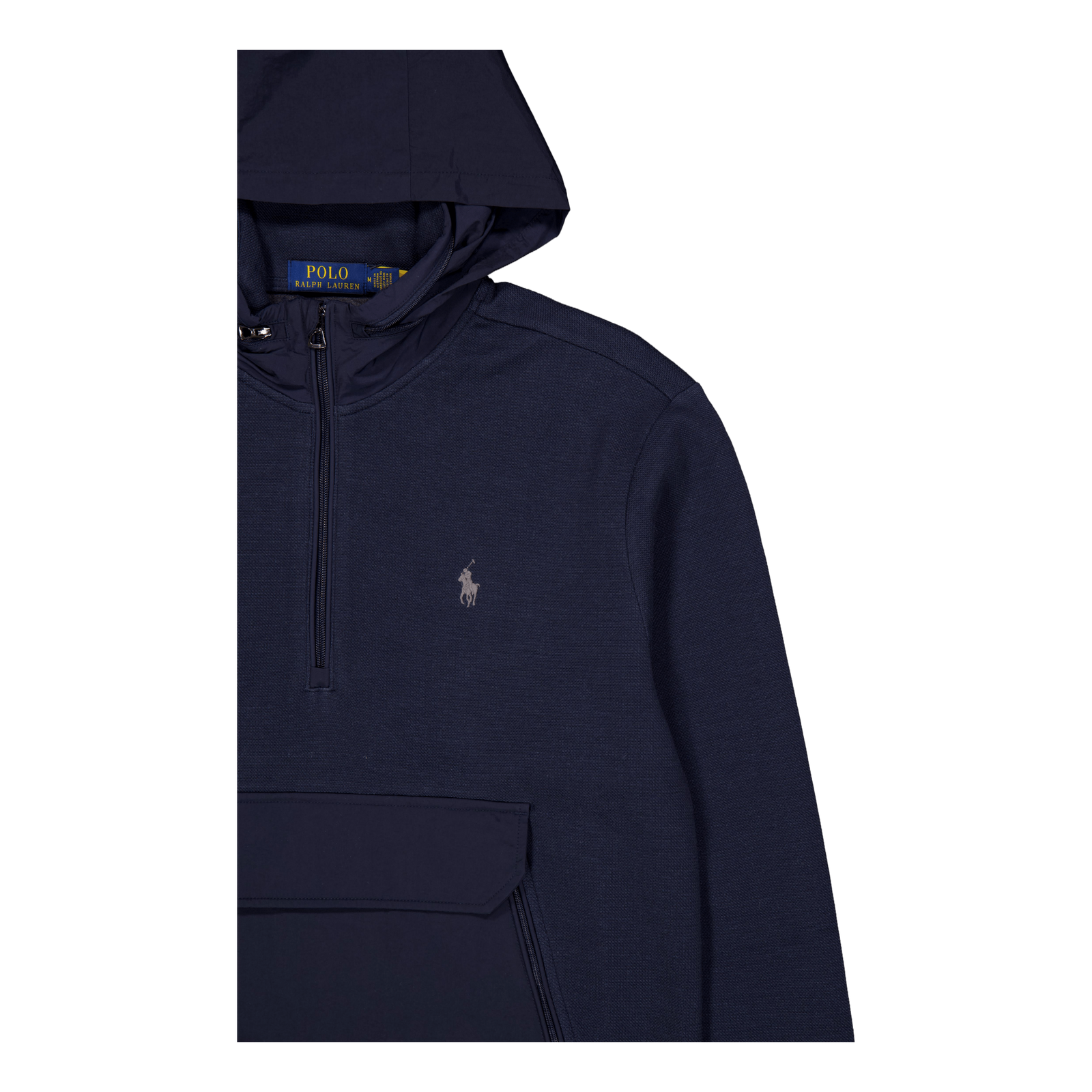Hybrid Hooded Anorak Aviator Navy