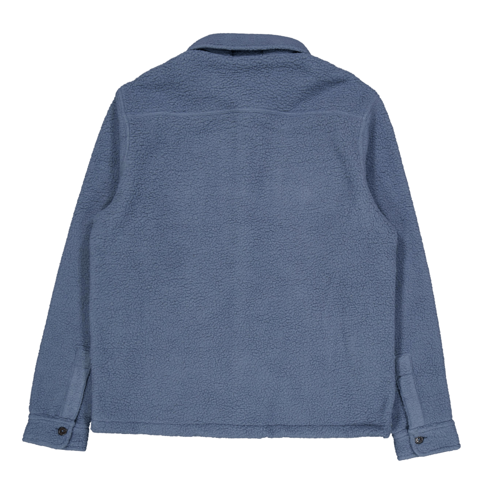 Pile Fleece Overshirt Blue Corsair