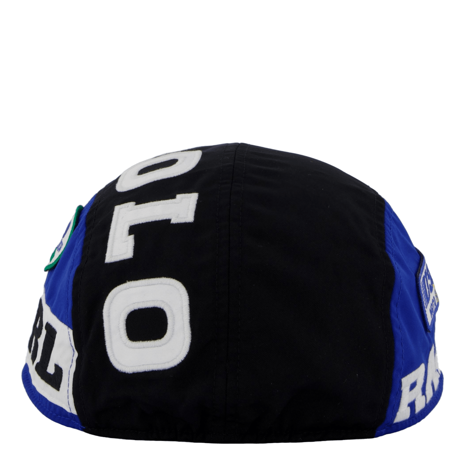 Color-Blocked Long-Bill Cap Polo Black / Sapphire Star