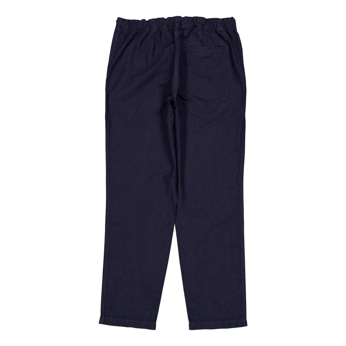Ezra Relaxed Cotton Linen Trou Dark Navy