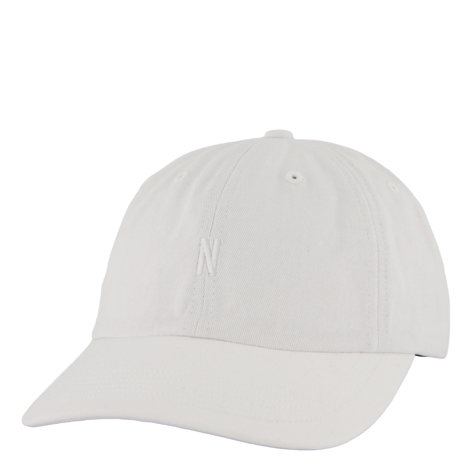 Twill Sports Cap White