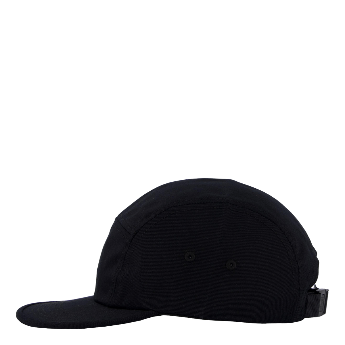 Twill 5 Panel Cap Black