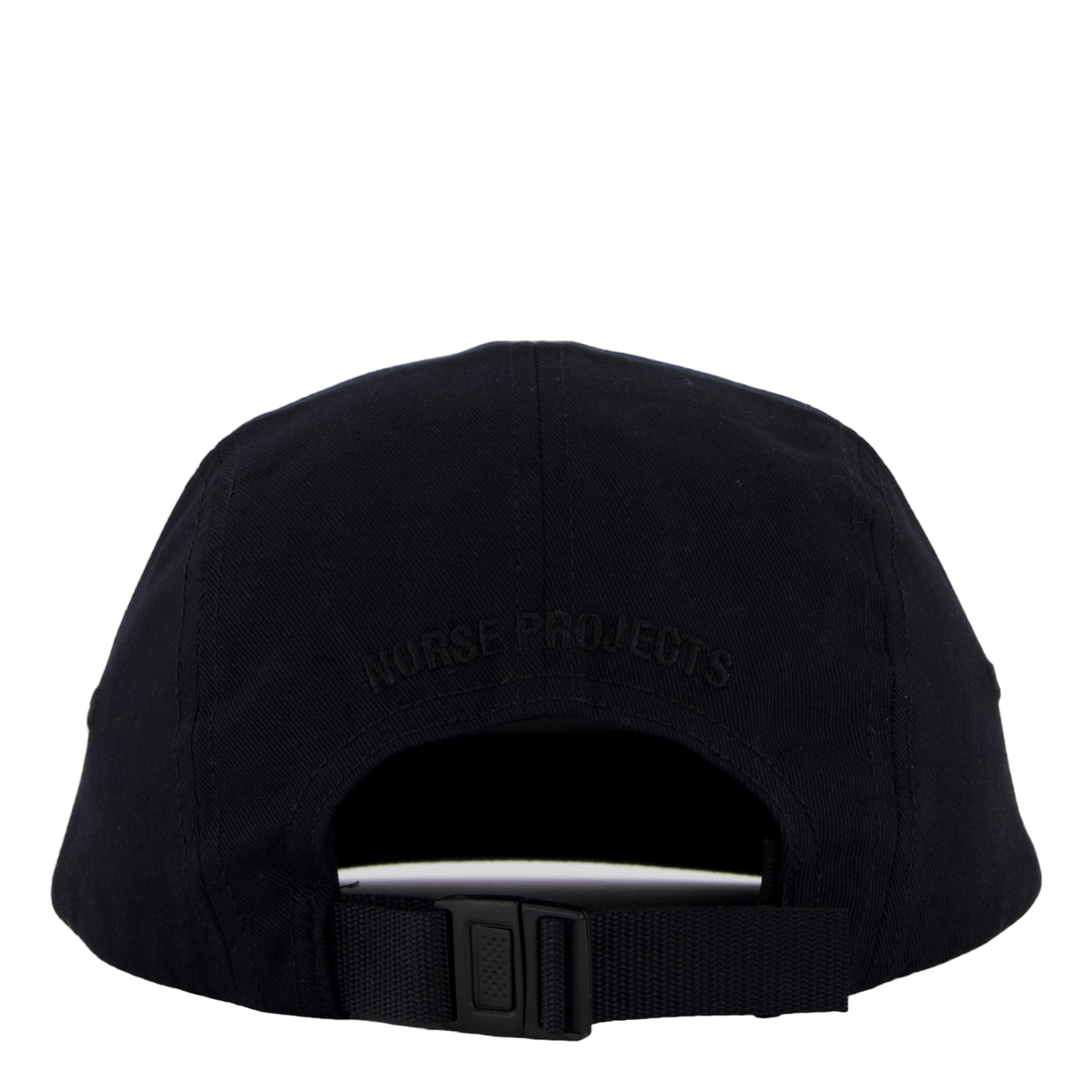 Twill 5 Panel Cap Black