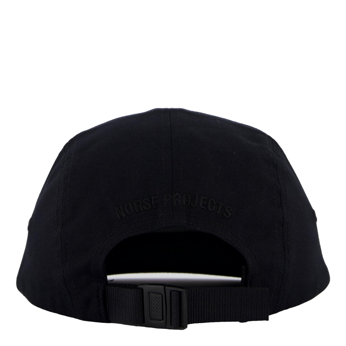 Twill 5 Panel Cap Black