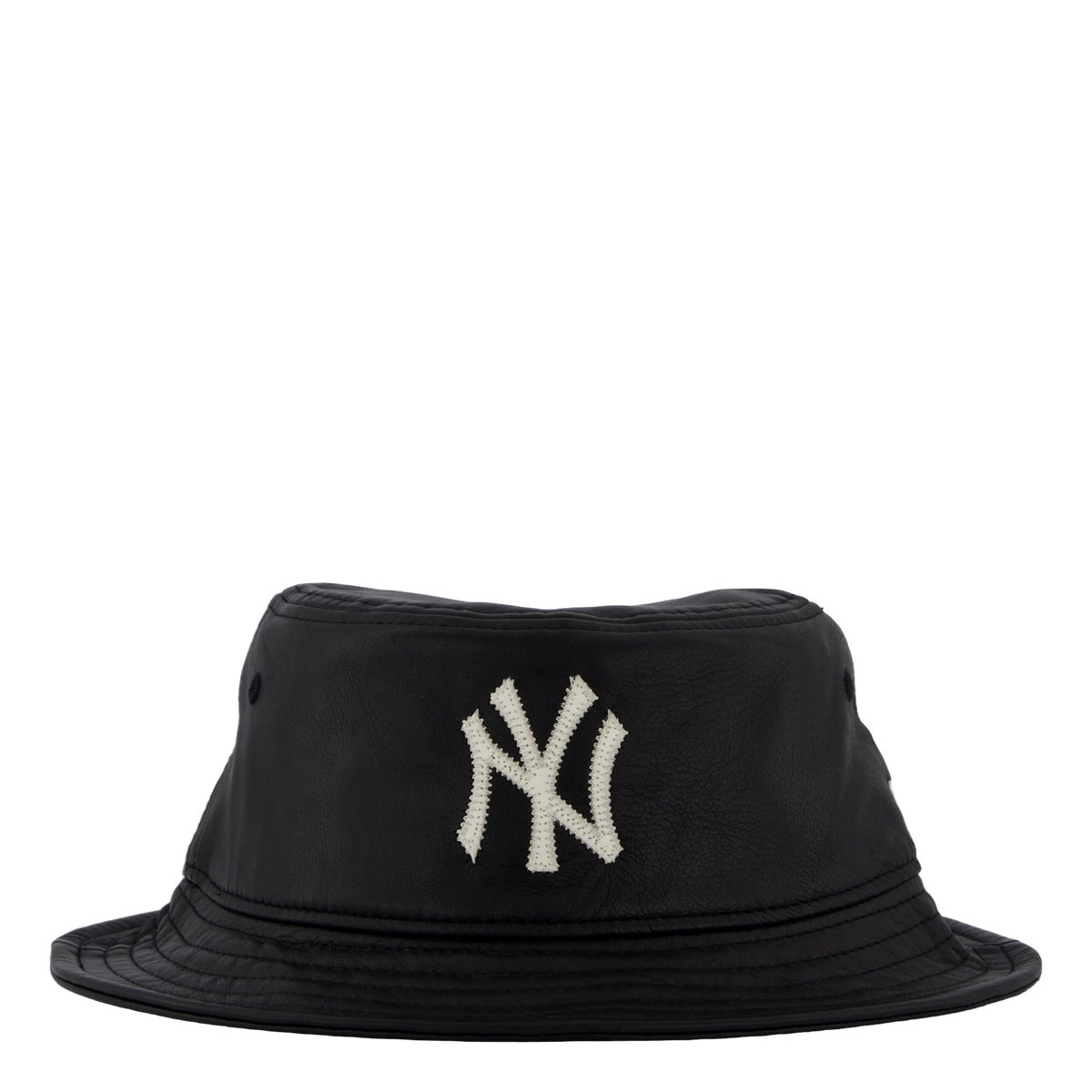 Mlb Leather Bucket Yankees Blkwhi