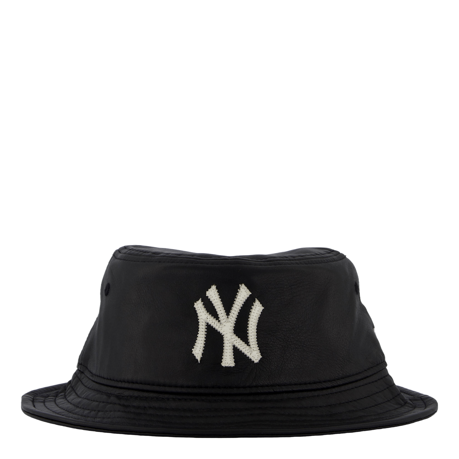 Mlb Leather Bucket Yankees Blkwhi