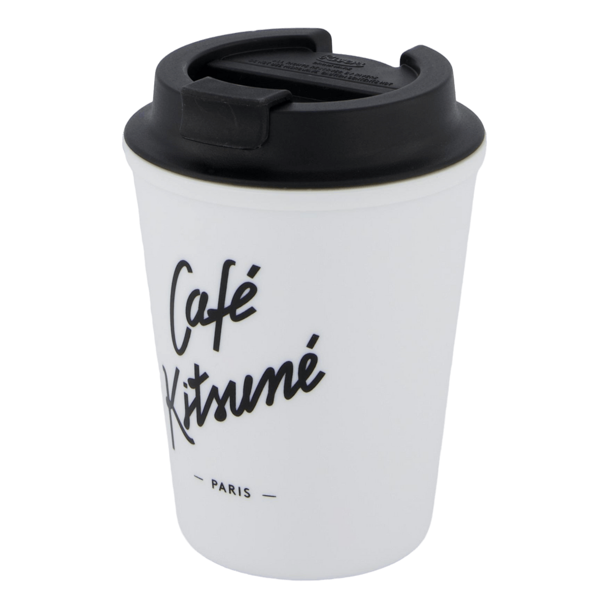 Cafe Kitsune Coffee Tumbler White