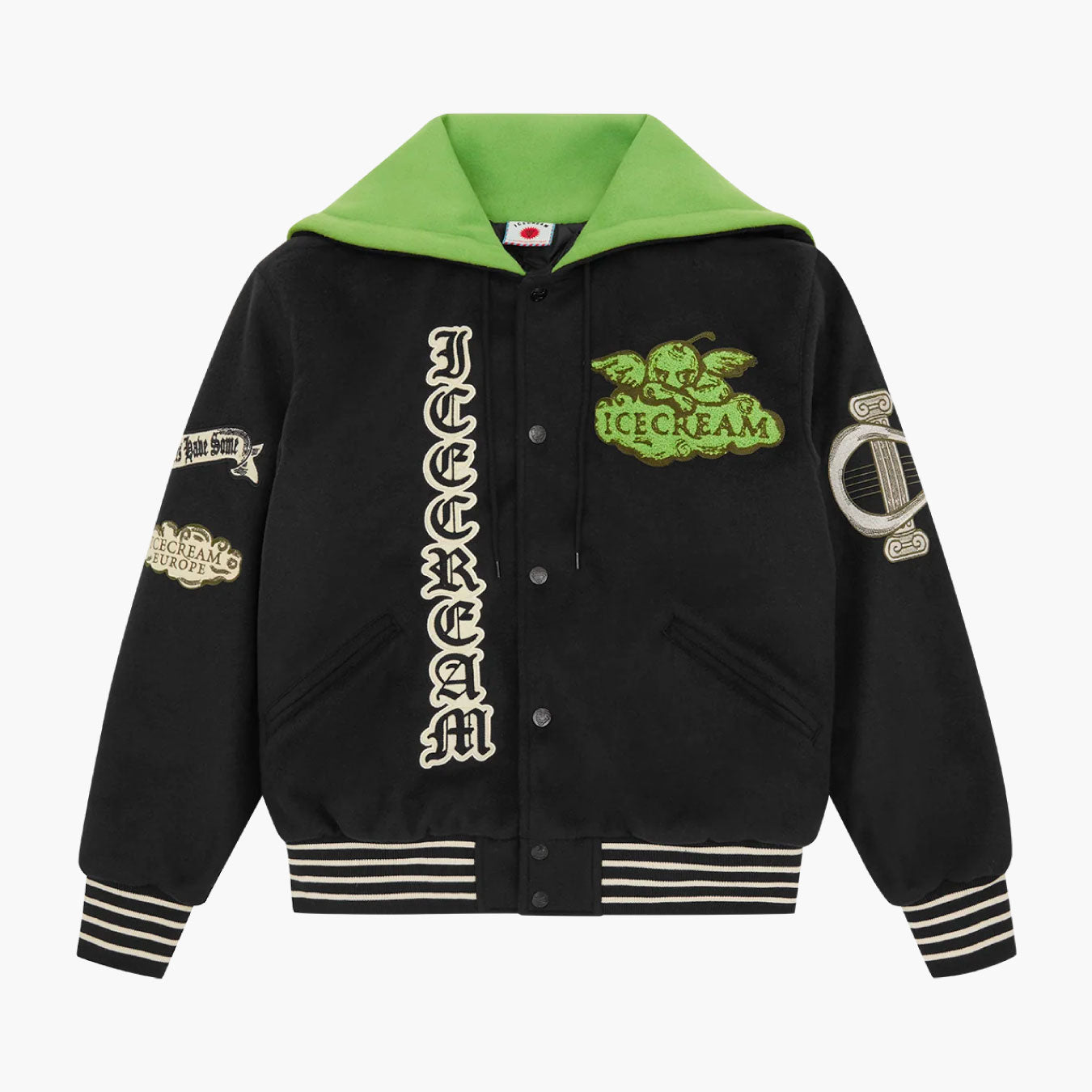 Cherub Cheerleader Jacket Black