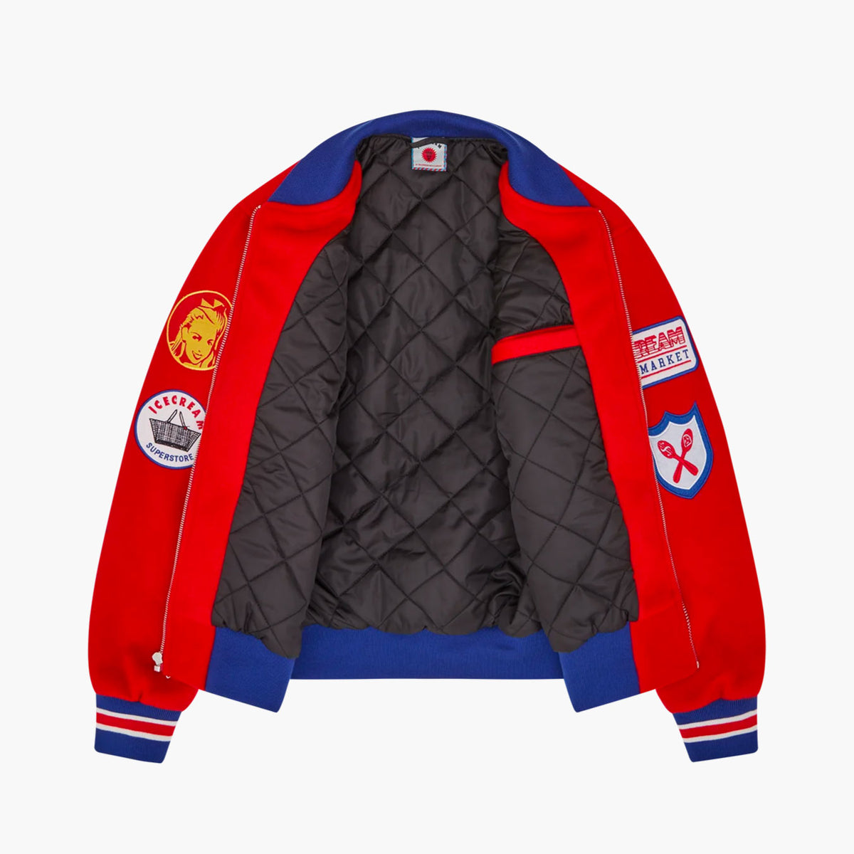 Icecream Supplies Varsity Jack Red