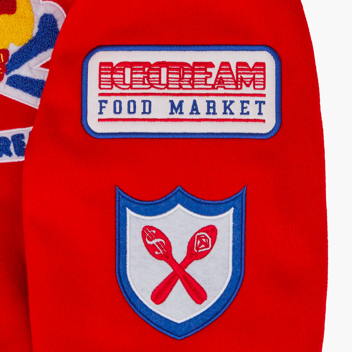 Icecream Supplies Varsity Jack Red