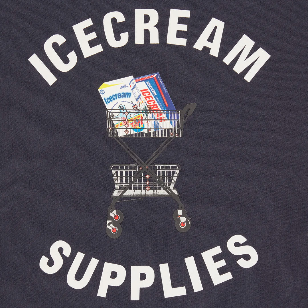 Icecream Supplies Crewneck Navy