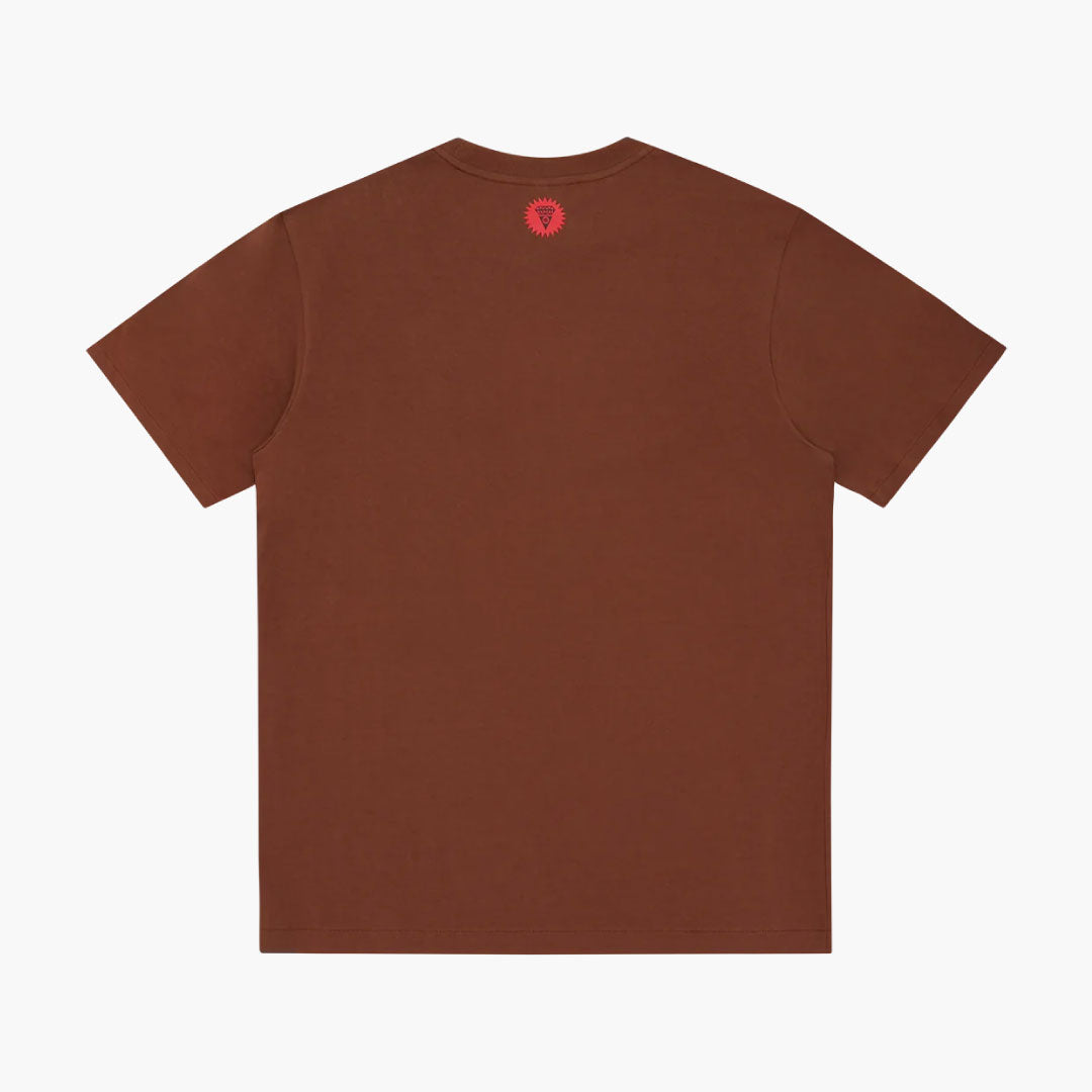 Served Up T-shirt Brown