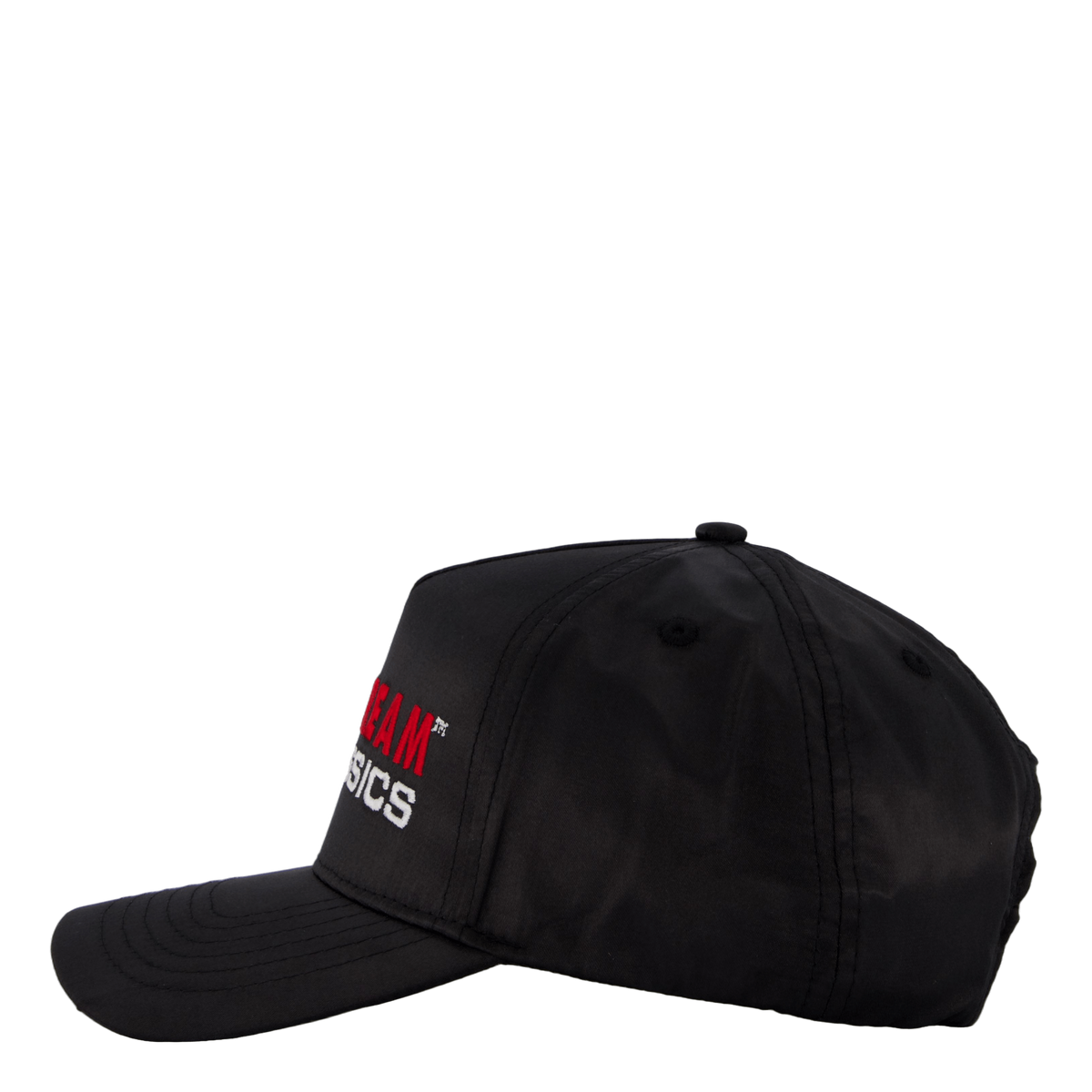 Piano Satin Trucker Black