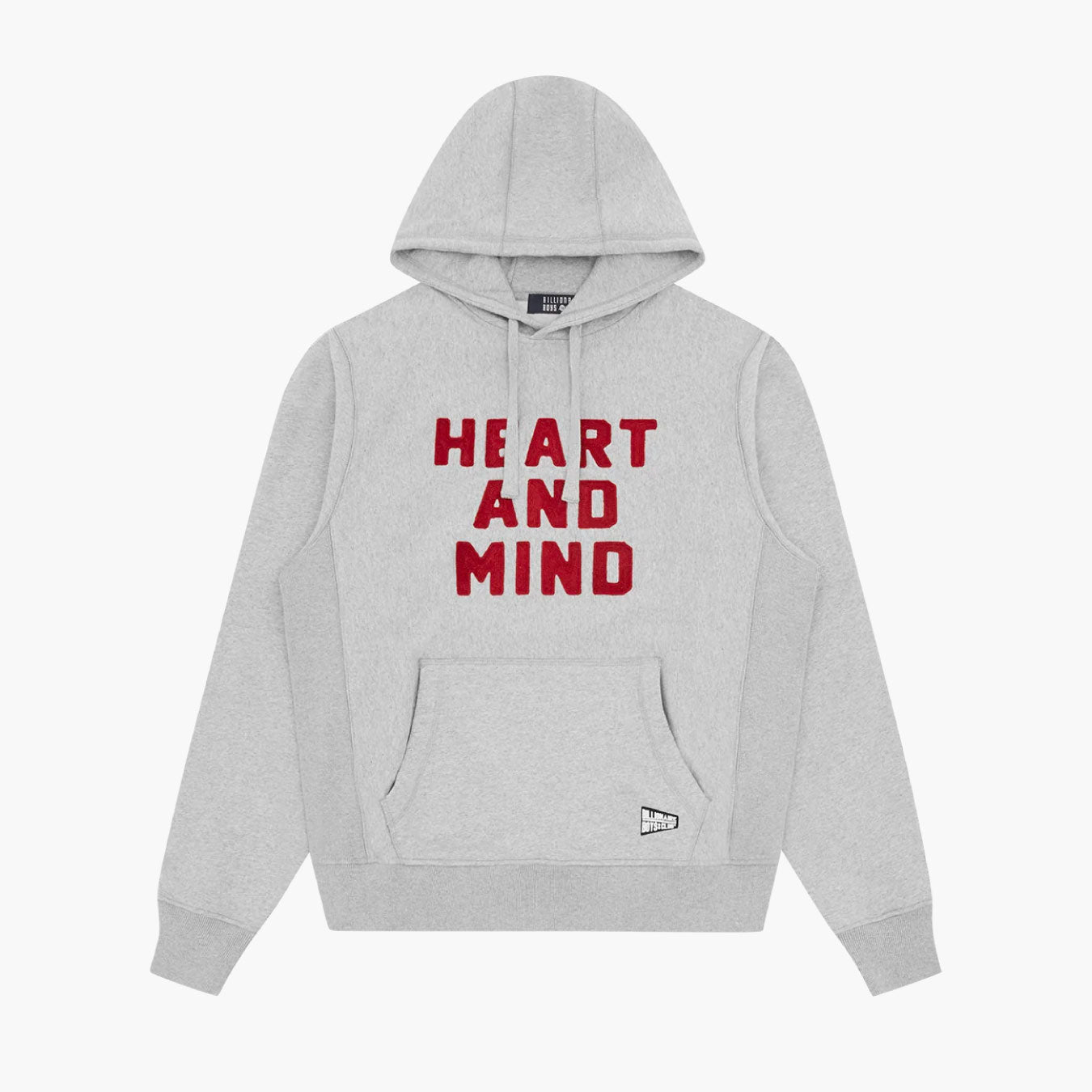 Heart And Mind Popover Hood Heather Grey