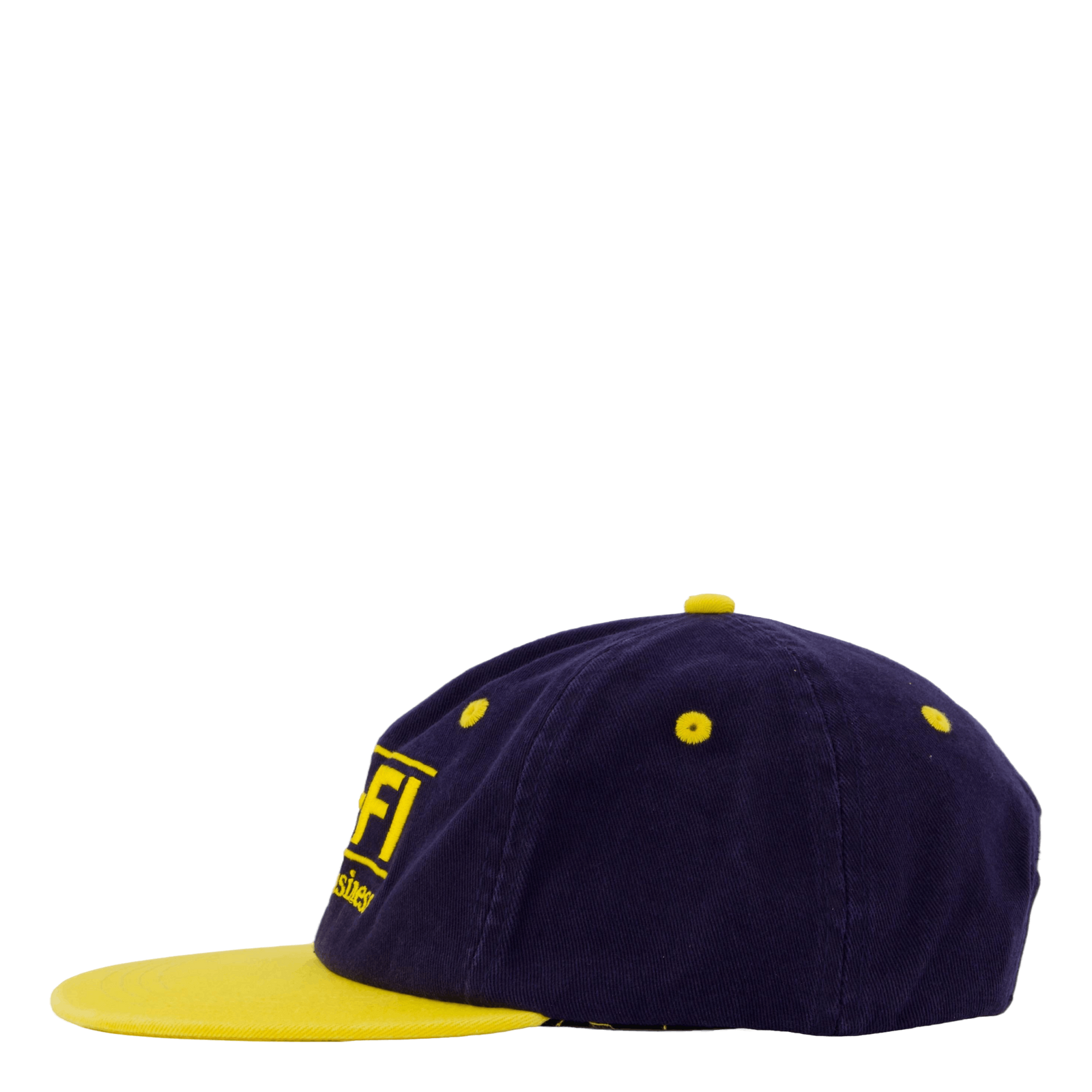 School Of Business Hat Navy/yellow