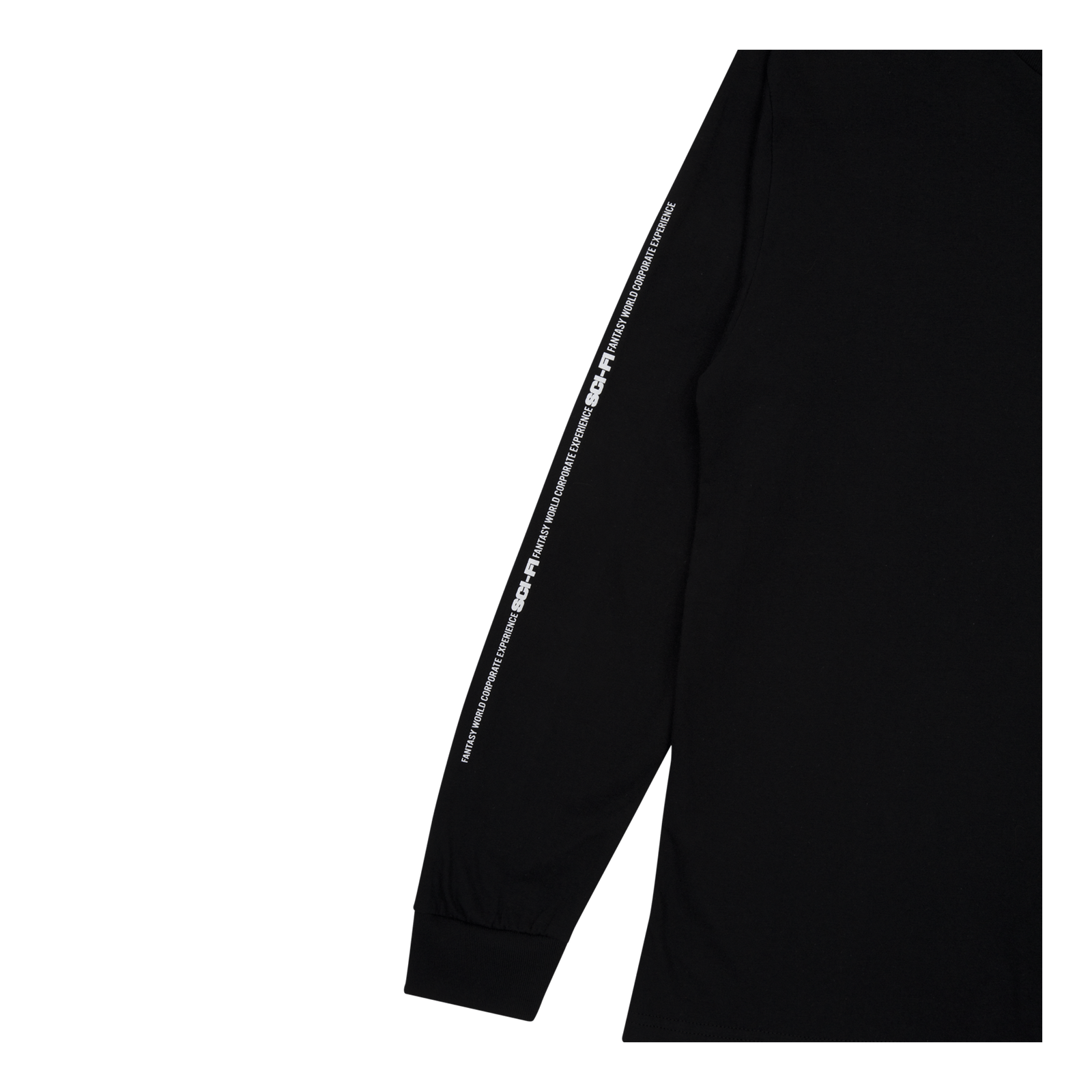 Fantasy World Tee L/s Black