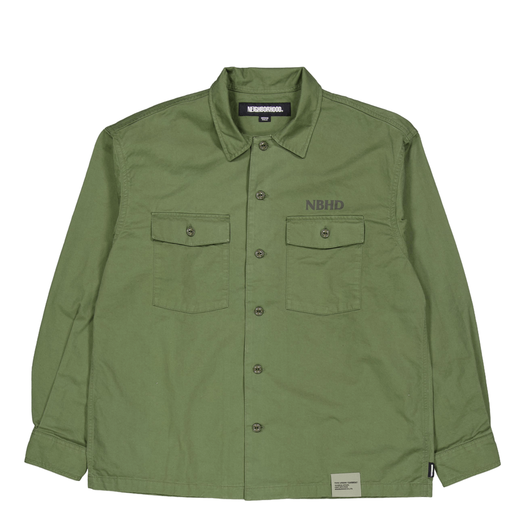 Neighborhood Bdu Shirt Ls Olive D | Caliroots.com