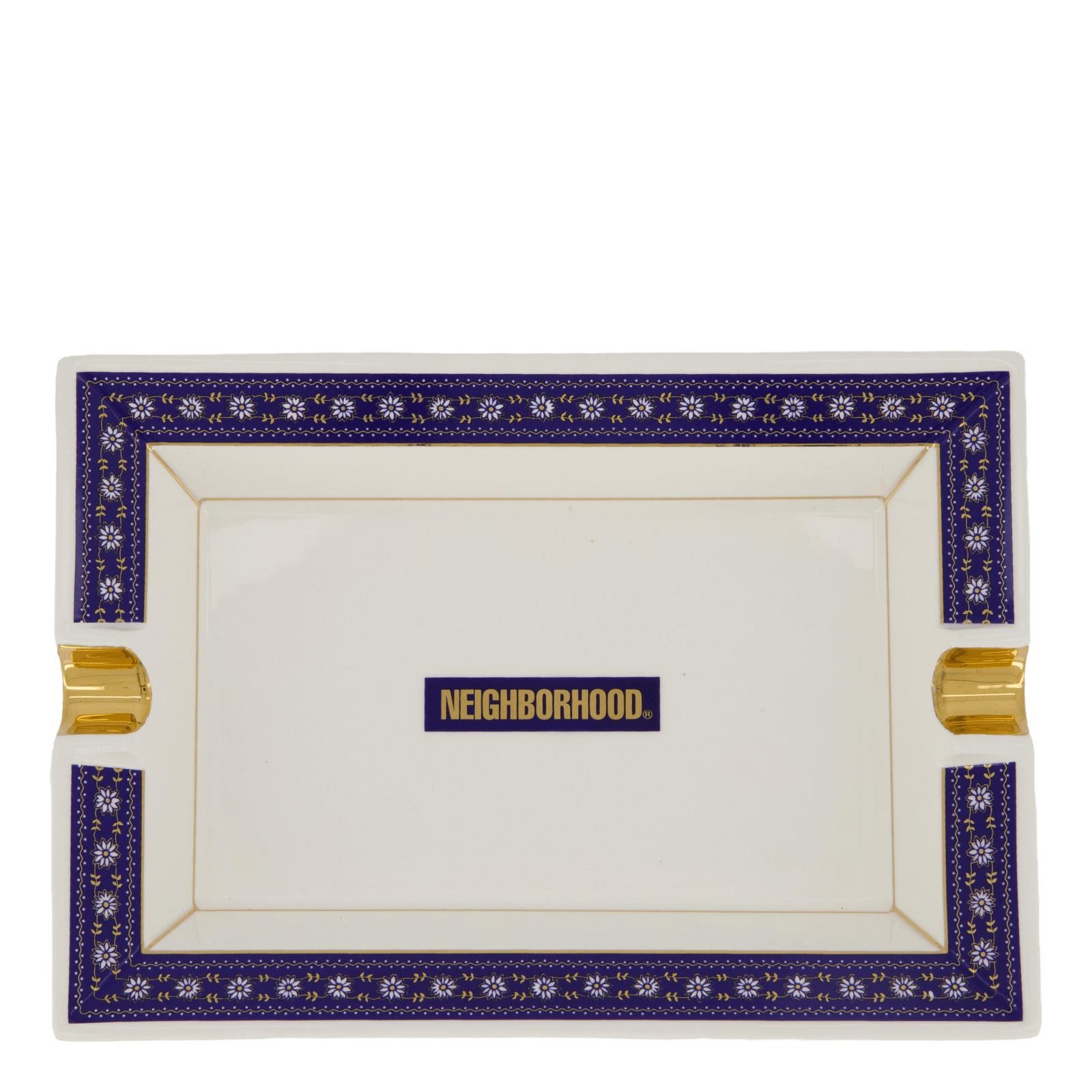 Square Incense Tray Navy