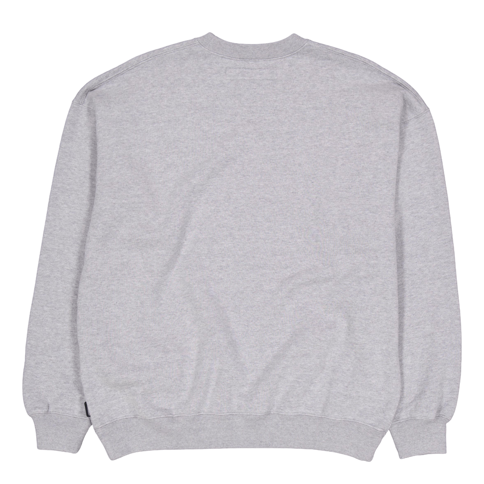 Plain Sweat Shirt Ls Gray