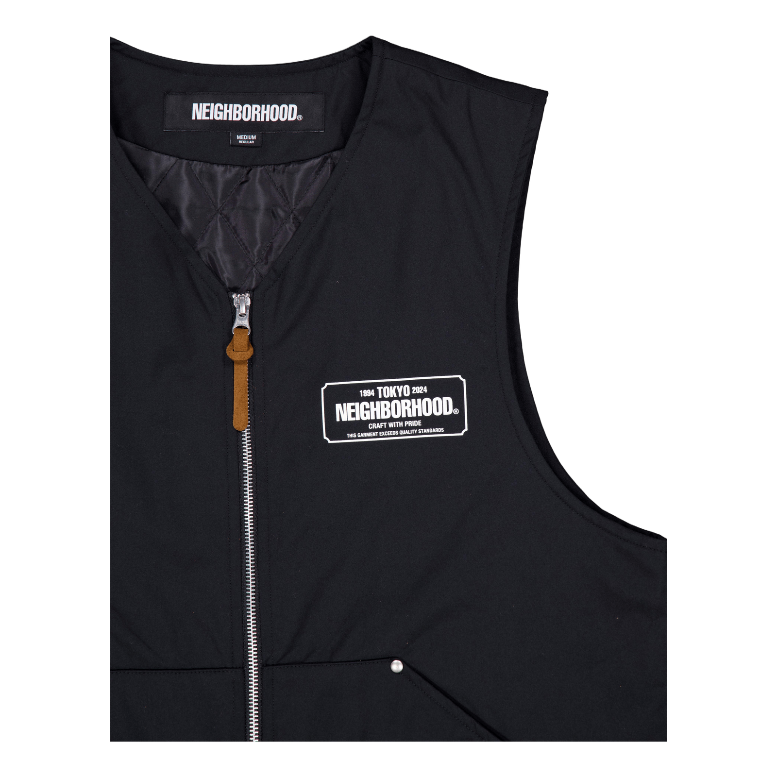 Padded Work Vest Black