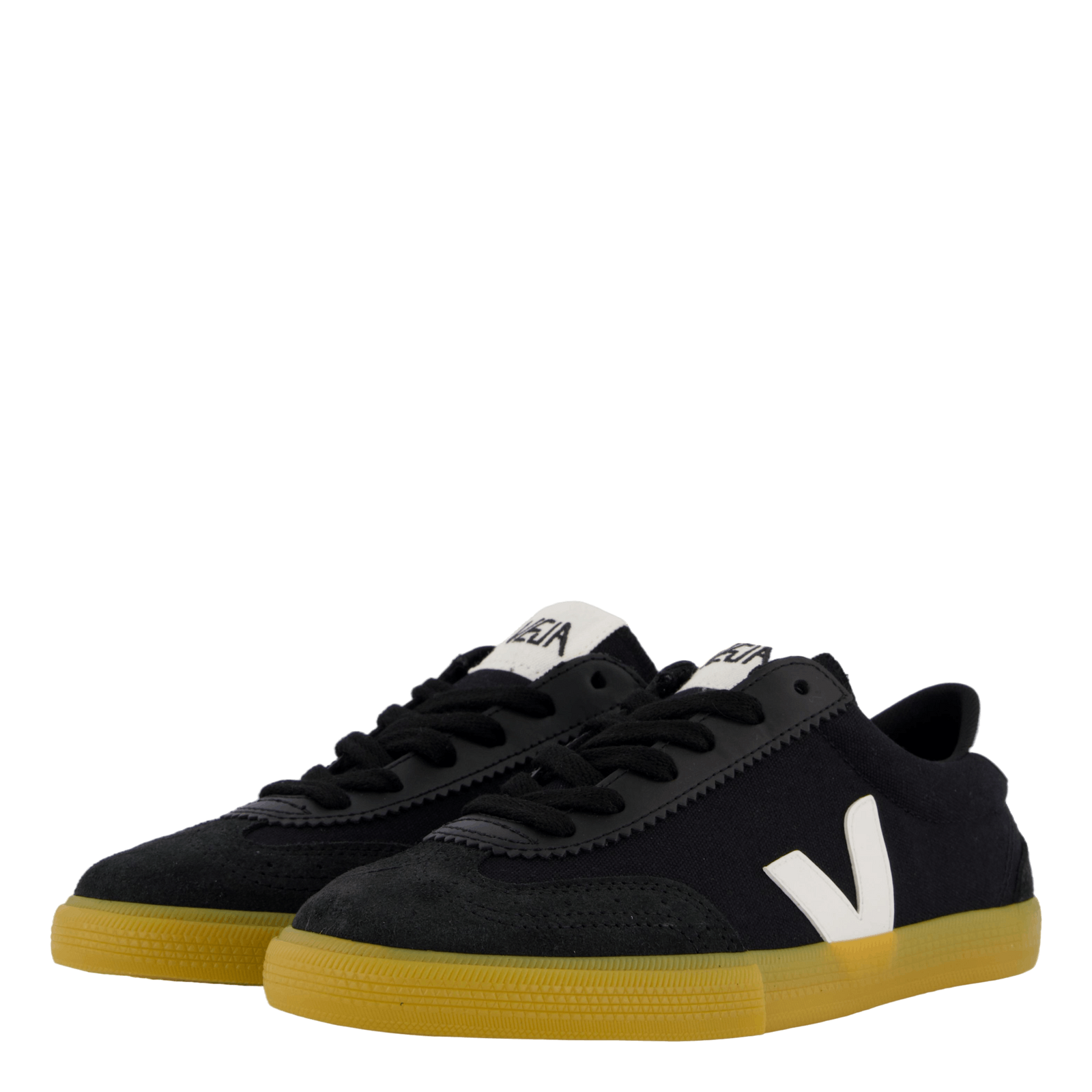 Volley Volley Canvas Blck_white_natur