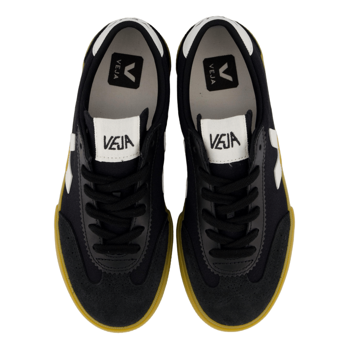 Volley Volley Canvas Blck_white_natur