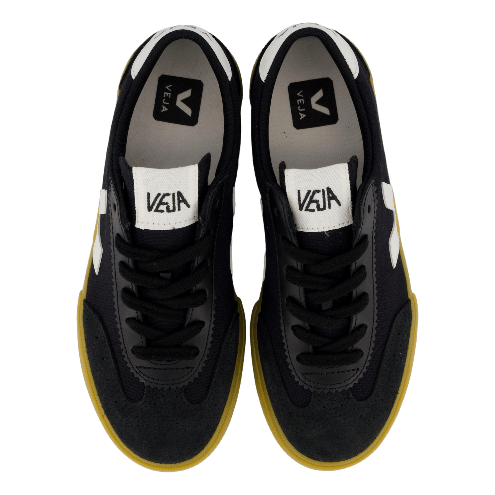 Volley Volley Canvas Blck_white_natur