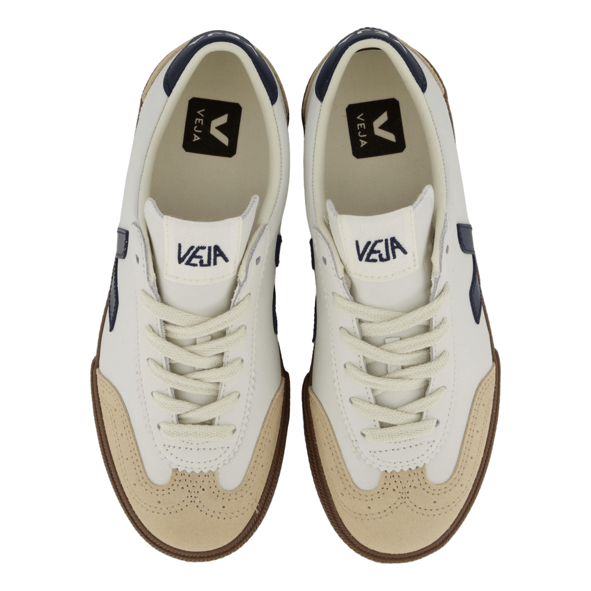 Volley Volley O.t. Leath Wht_nauti_ba