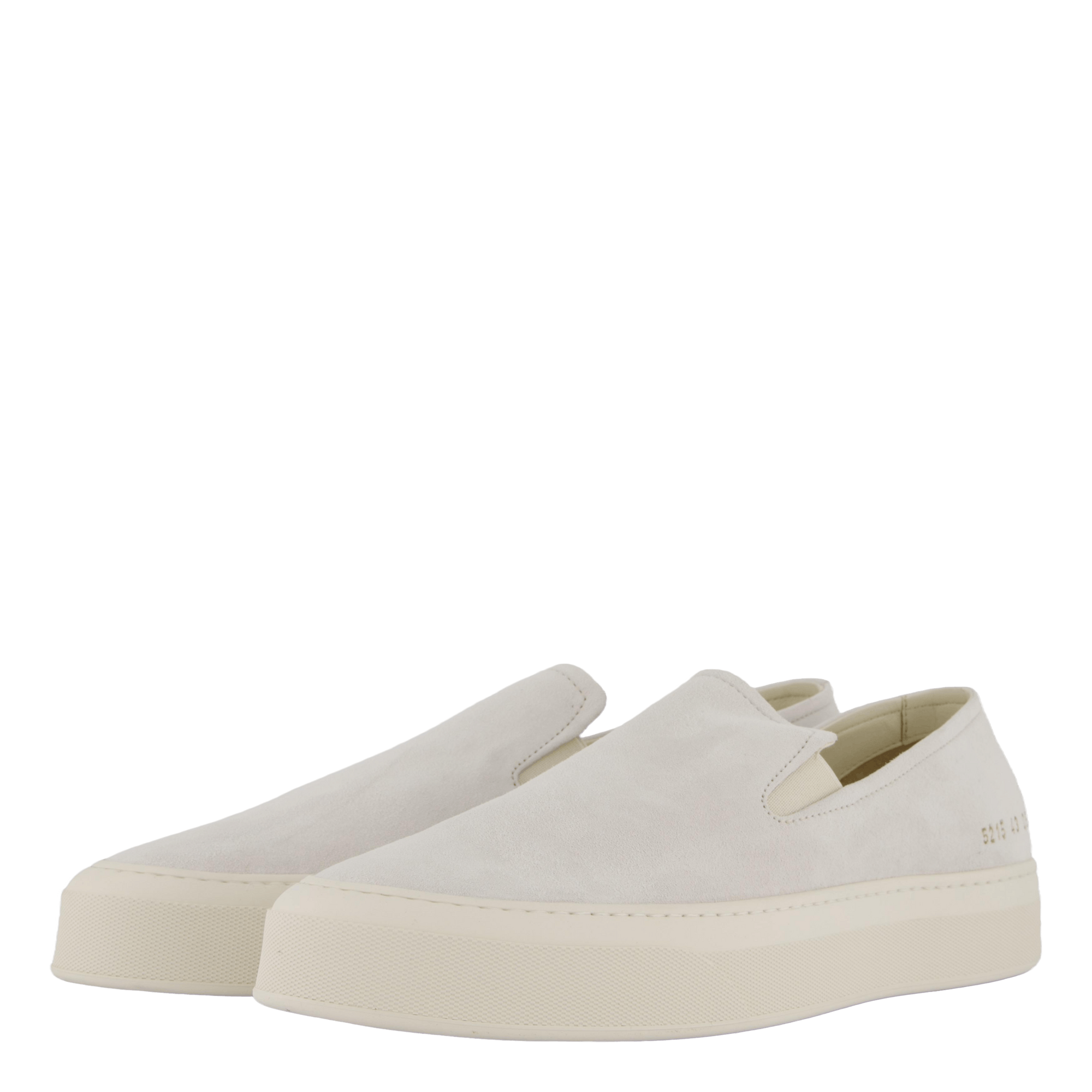 Slip On In Suede White