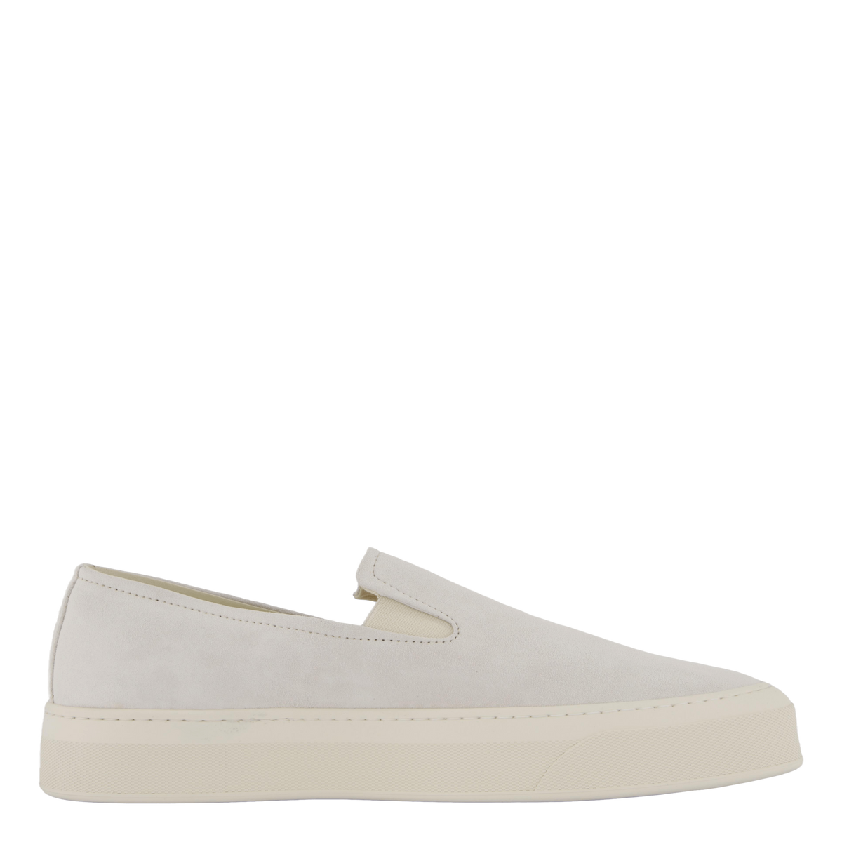 Slip On In Suede White