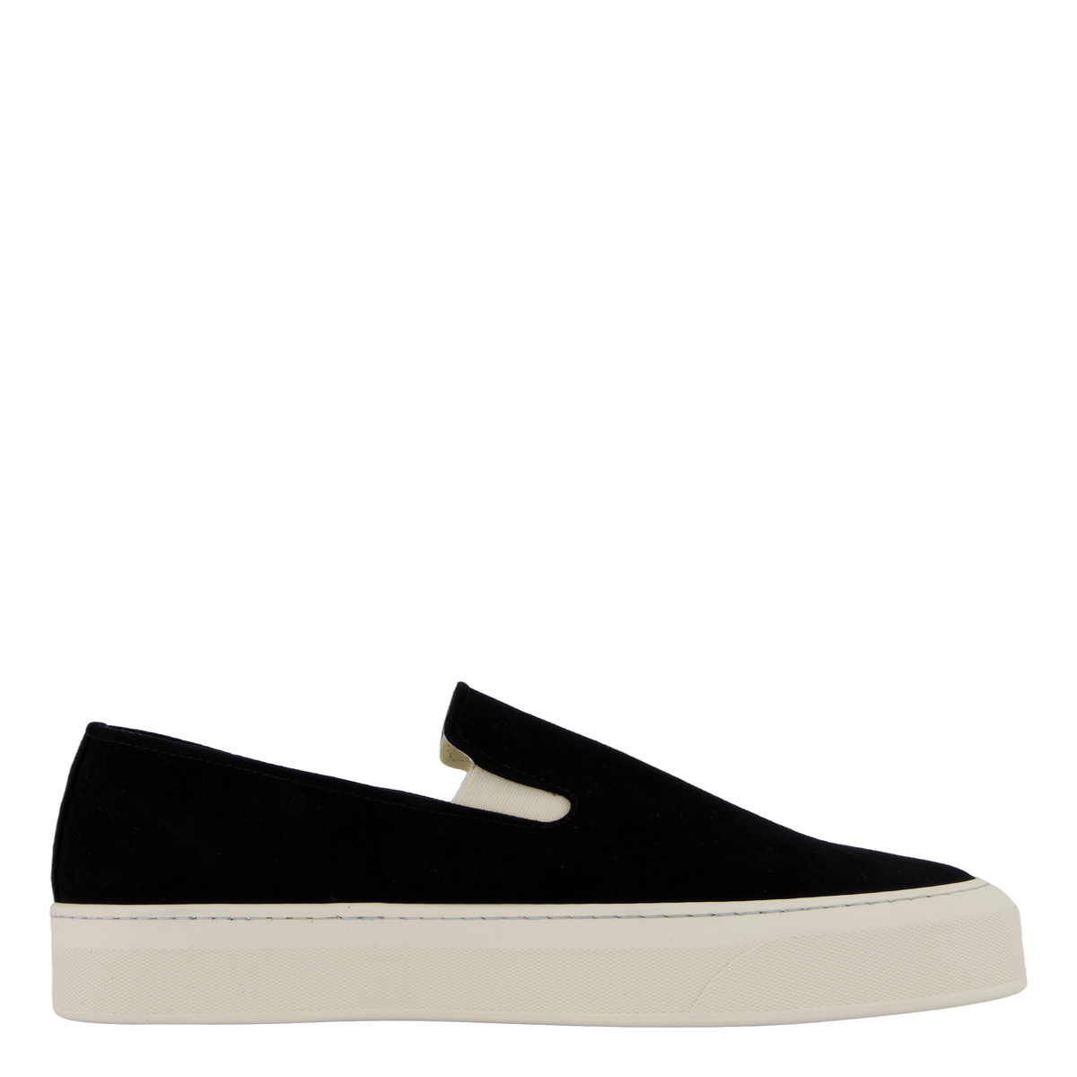 Slip On In Suede Black