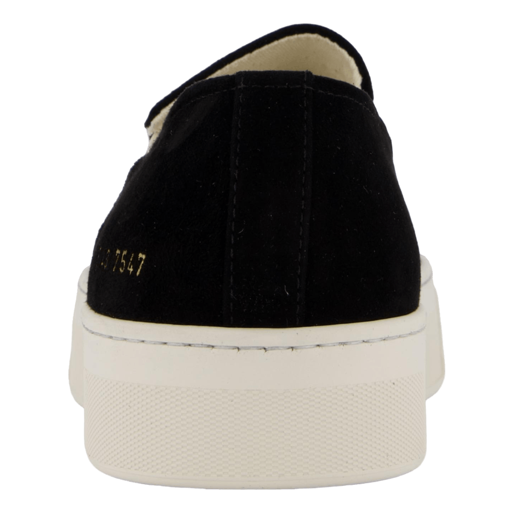 Slip On In Suede Black