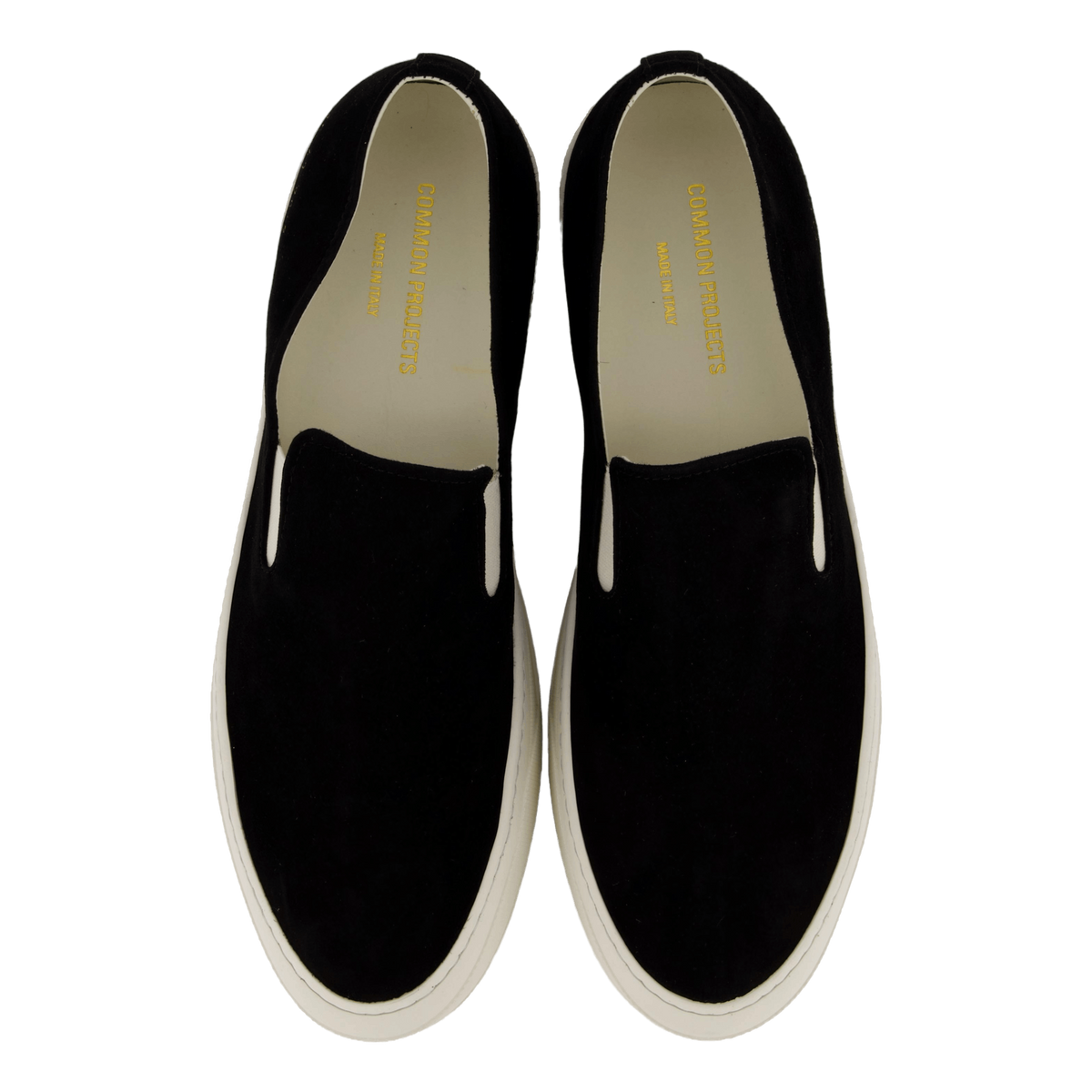 Slip On In Suede Black