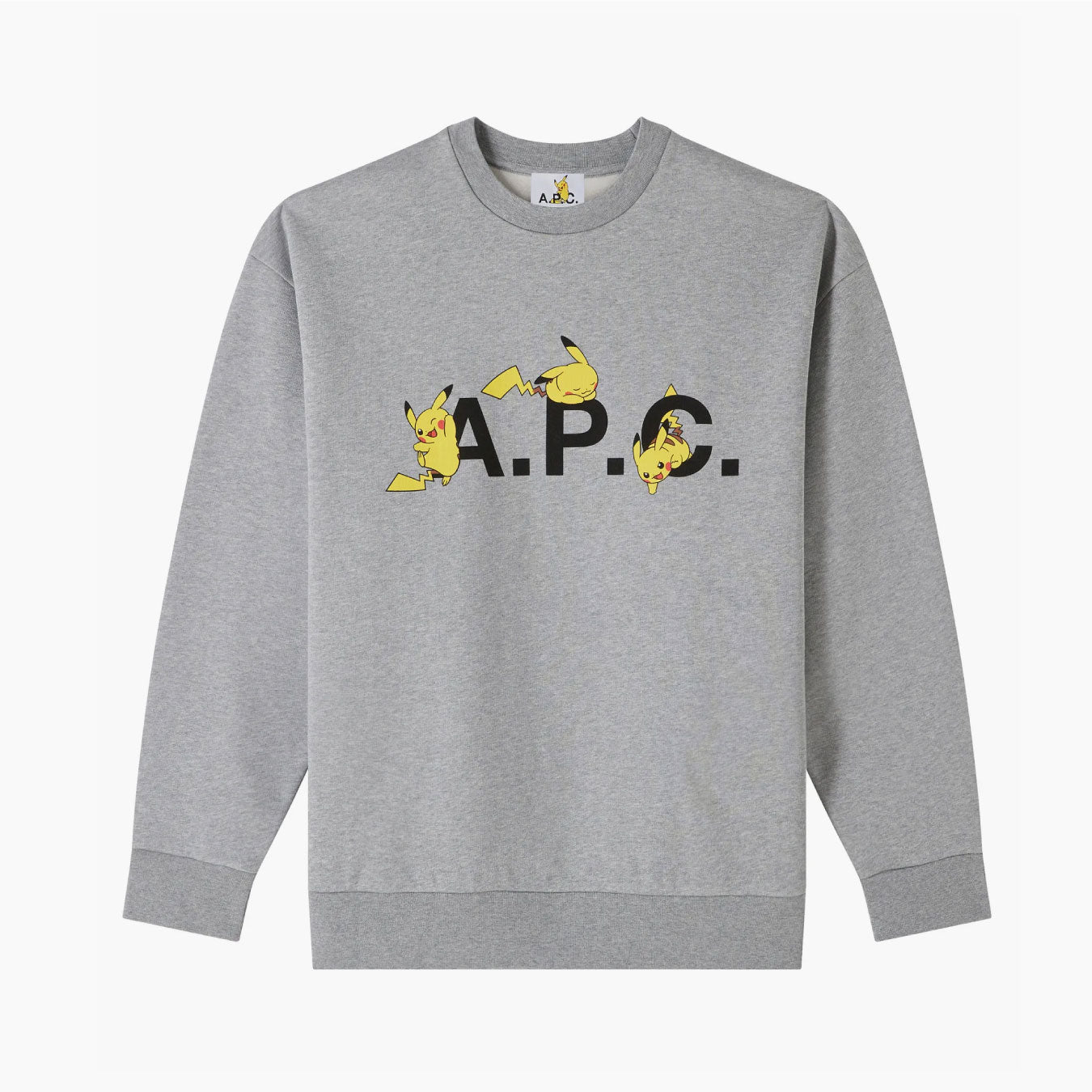 Sweat Pokémon Pikachu H Plb- Gris Clair Chine