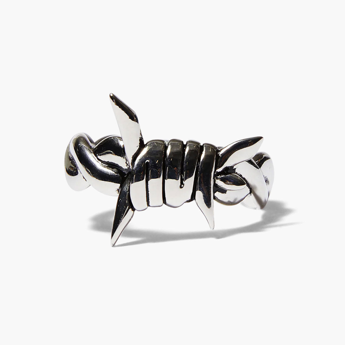 Barbed Wire Ring Silver